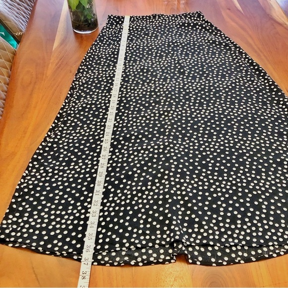 SUZY SHIER Gorgeous Polka Dots Boho  Pattern Cottagecore Summer Maxi Skirt.Small - Picture 11 of 13